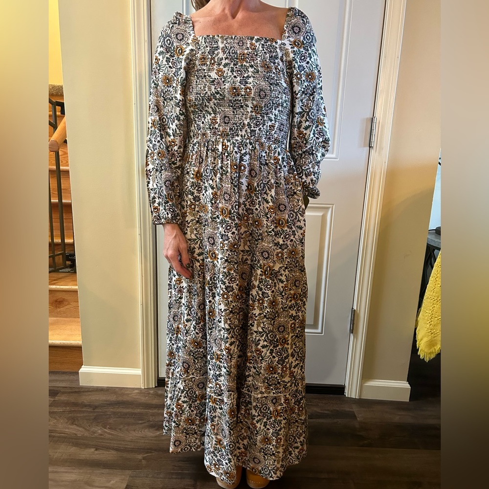 Long sleeved maxi dress from Natural Life